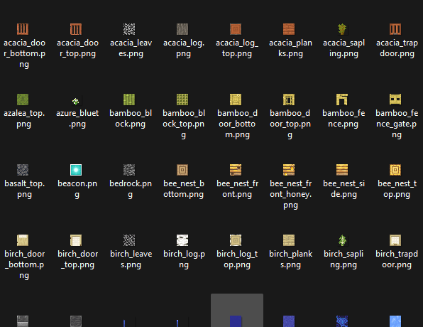 Basic blocks to edit