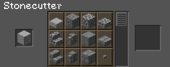 Recipes for "v0.1.x : Stones + Mossy Stones"