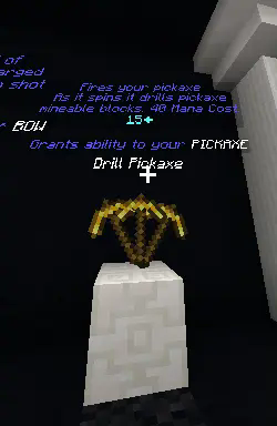 Pickaxe Drill Ability