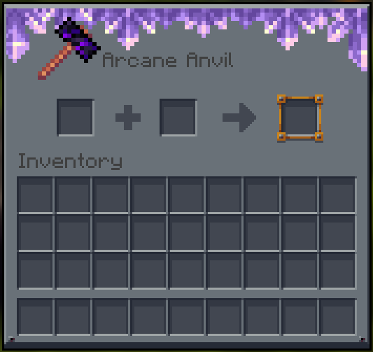 New Arcane Anvil UI