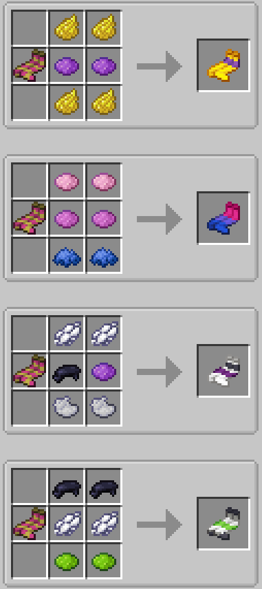 Recipes for Intersex, bisexual, demisexual, & agender in that order.