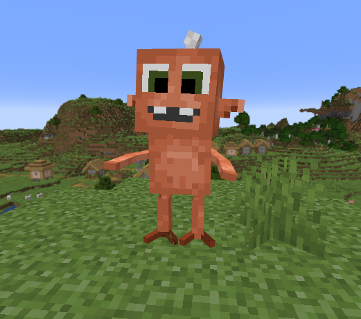 A Xoonglin creature on the overworld