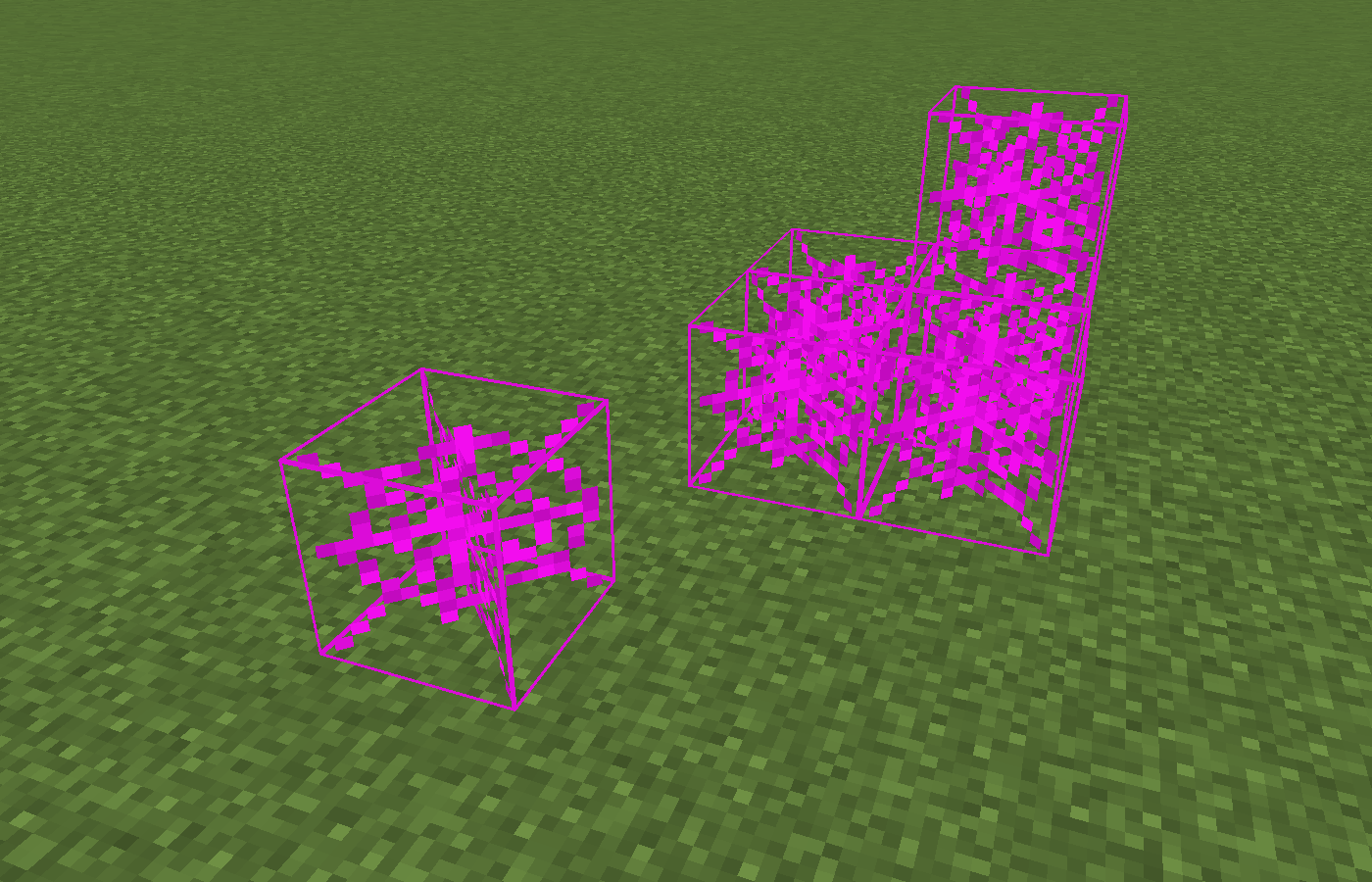 Pink Cobweb Outline