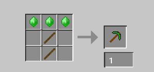 Pickaxe Recipe