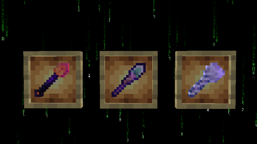 The retextured wands