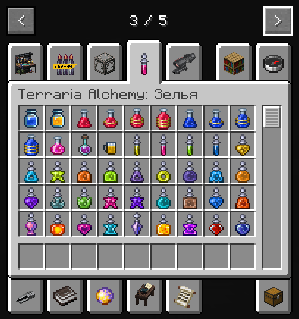 Creative Tab: Potions