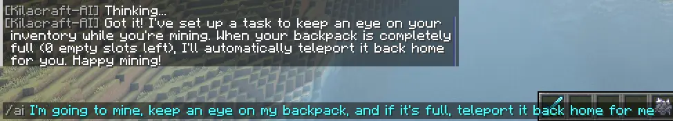 Second instance of the AFK task system