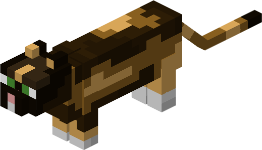 render of the rextured cat, trixie