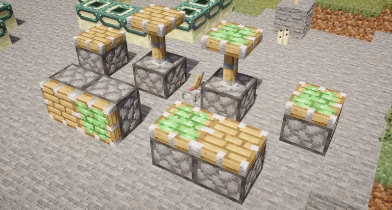 Textures of many functional blocks have been added