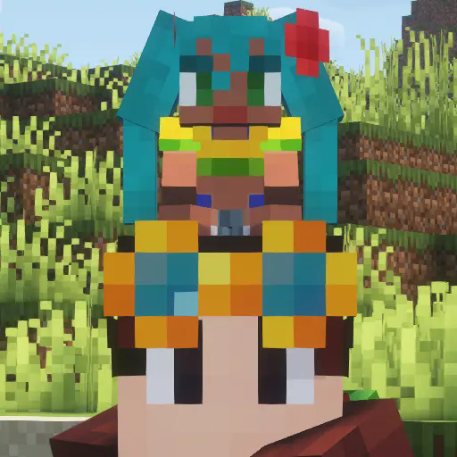 brazilian miku on a player's head