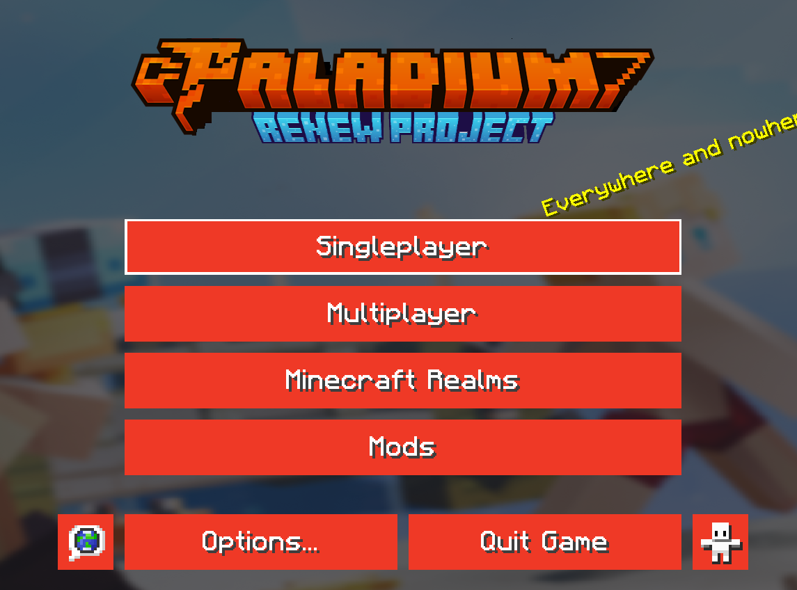 Main menu