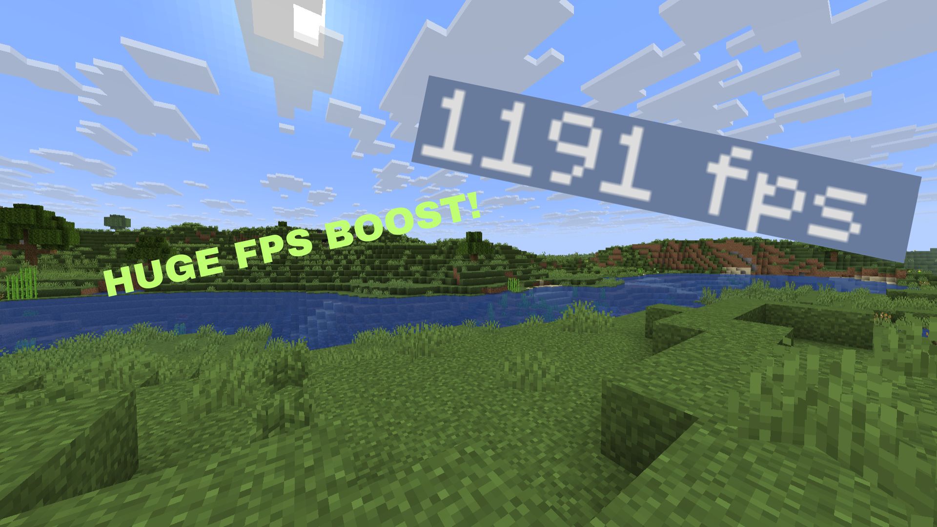In game screenshot showing the frames per second