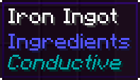 Conductive tooltip