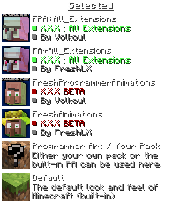 Proper Resource Pack Order