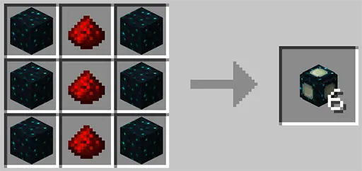 recipe sculk transporter