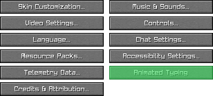 Where to find settings