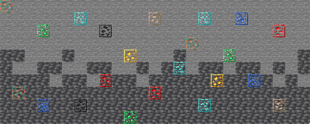 Pixelart showing off the textures.