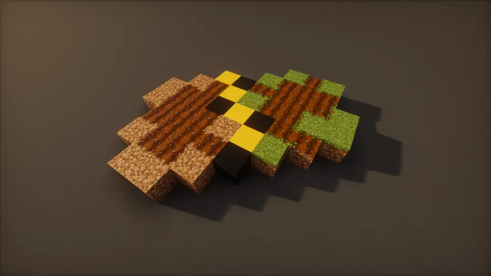 Dirt, Grass, Farmland (Wet)