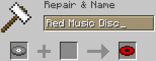 Anvil Renaming (Blank Music Disc)