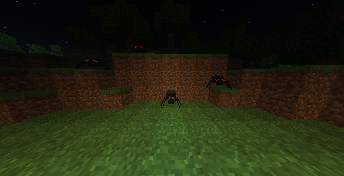 Some Wither Scuttlers at night