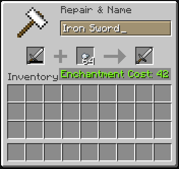 Use original nuggets to repair