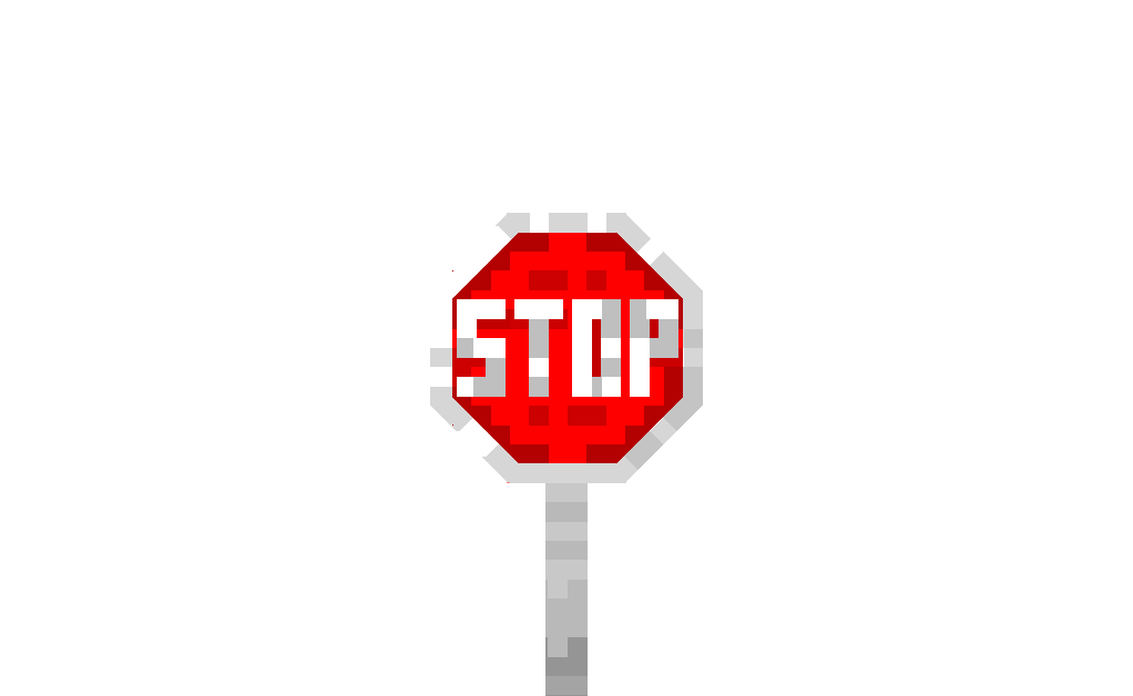 Spinning stop sign