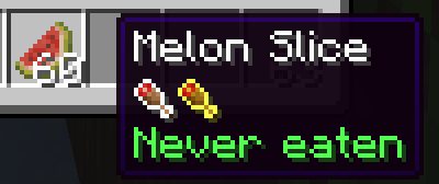 Never eaten