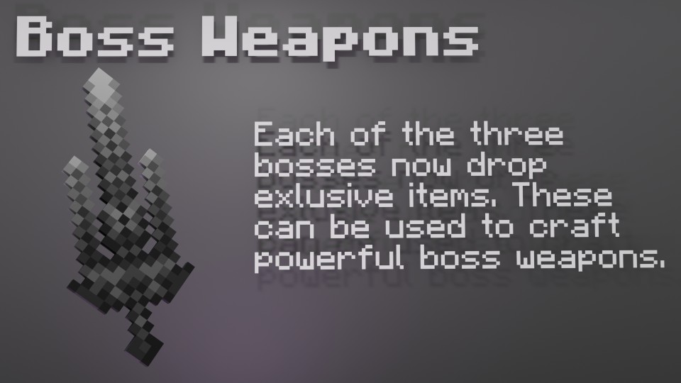 Boss Weapons