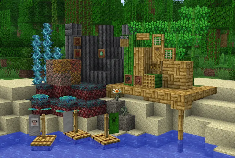 Blocks and items