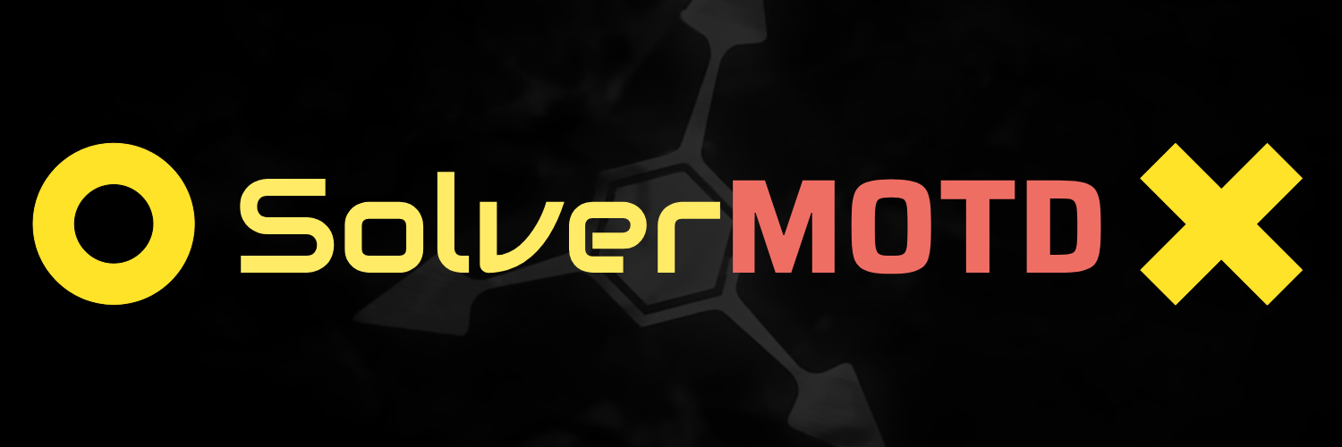 SolverMotd Banner