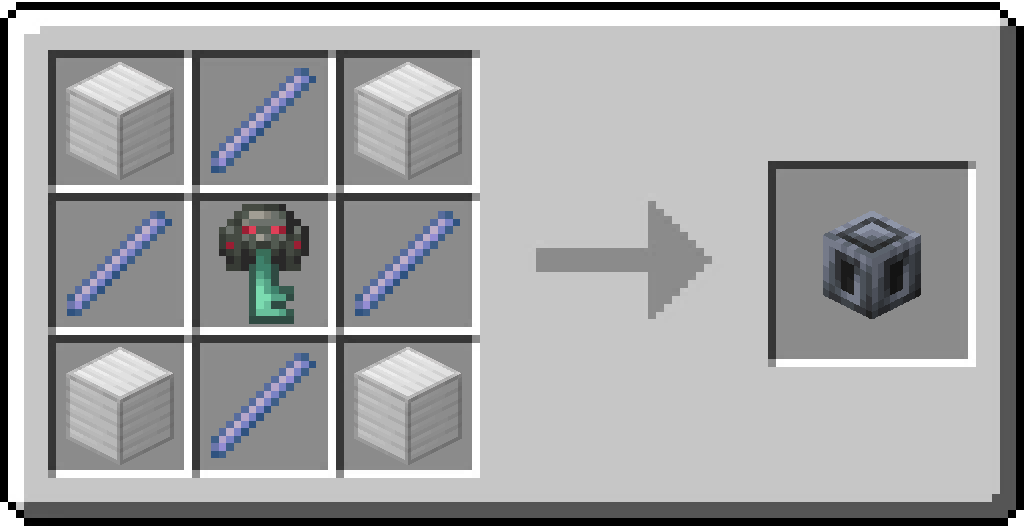You can craft a heavy core using 1 ominous trial key, 4 breeze rods, and 4 iron blocks.