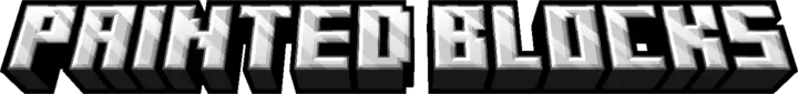 Title Text "Dash's Painted Blocks"