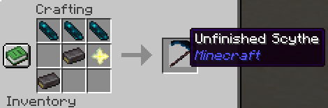 Unifinished Scythe craft