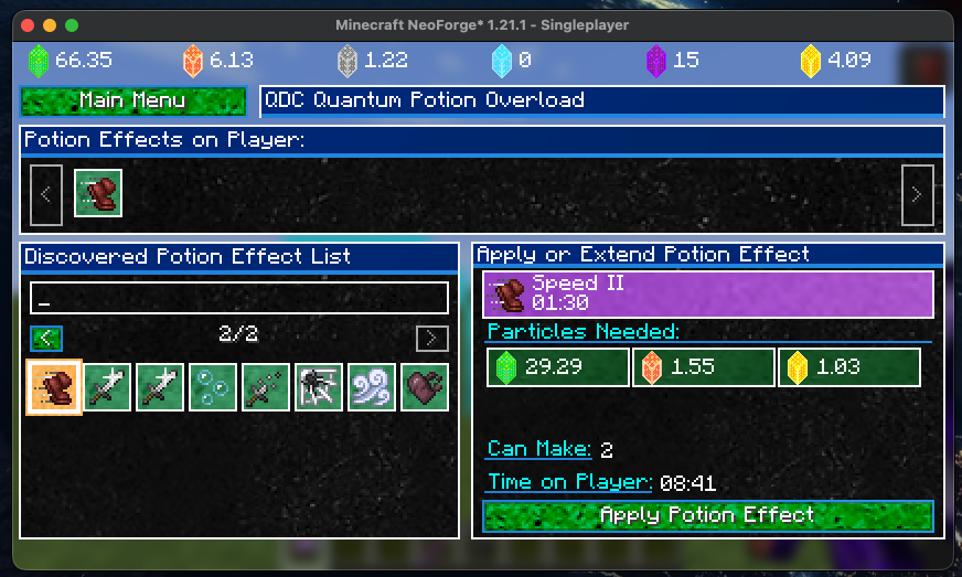 Main GUI Add Extend Potion Effect
