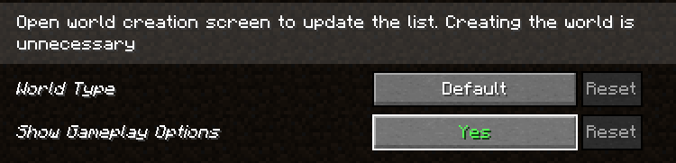 Config Page in Mod Menu