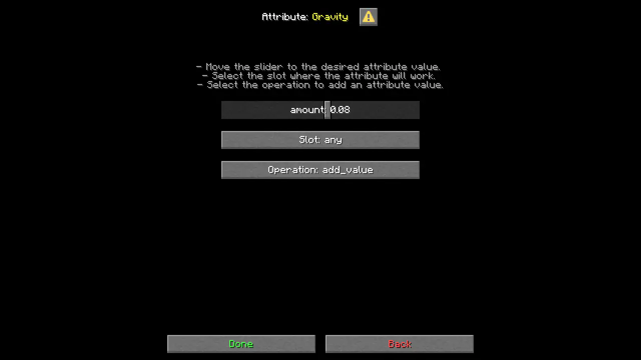 set attribute