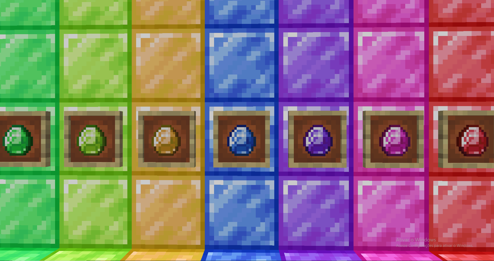 These are the main diamonds that the mod adds