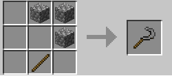 CRAFTING RECIPE STONE SICKLE