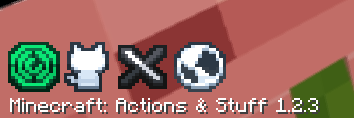 Social Media icons on The main menu