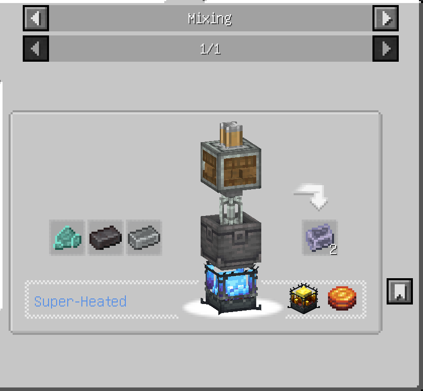 netherite, steel and adamant blast blend turn into adamantium ingot