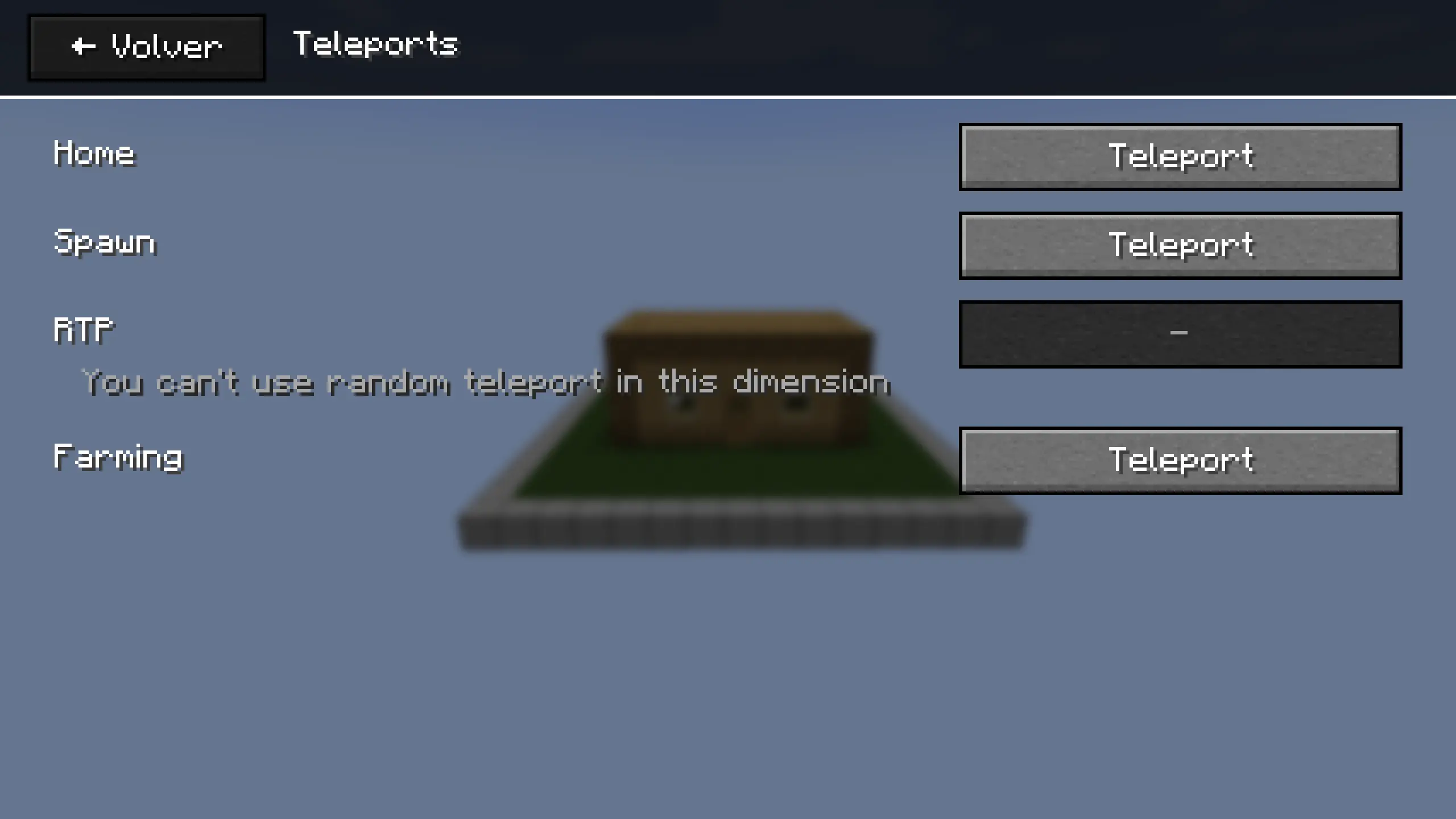 TP to your home, spawn, overworld or use RTP if the server set it on
