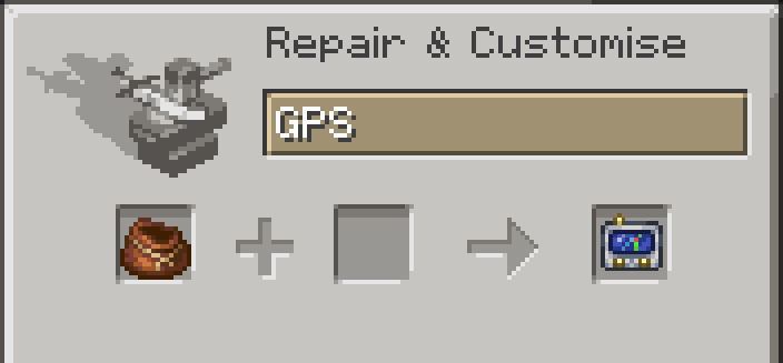 Renaming a Bundle to "GPS" changes it's texture!