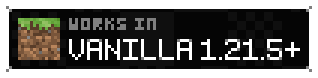 Works in Vanilla 1.21.5+