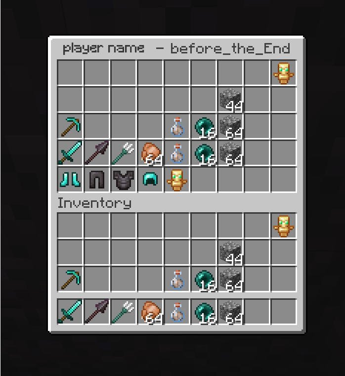 inventory snapshot