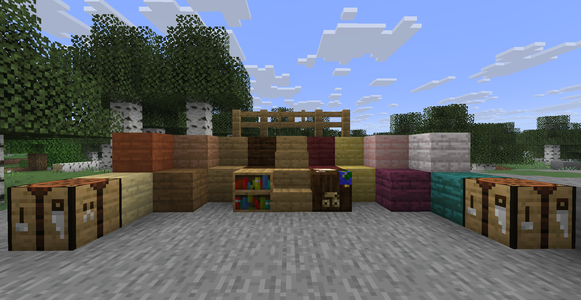 Refreshed blocks