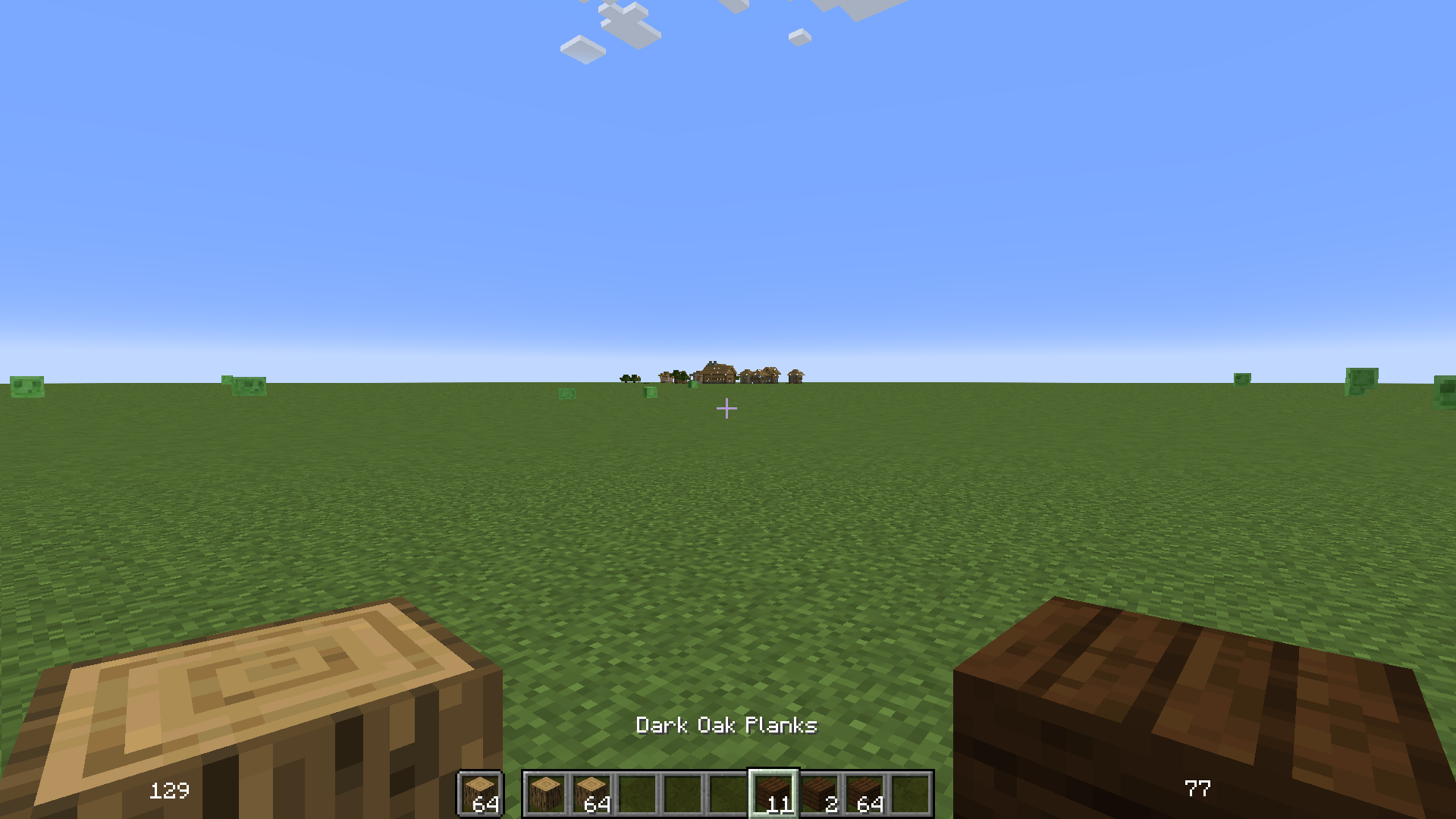 Indicators count items in the game