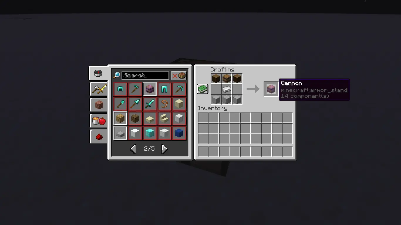 crafting recipe