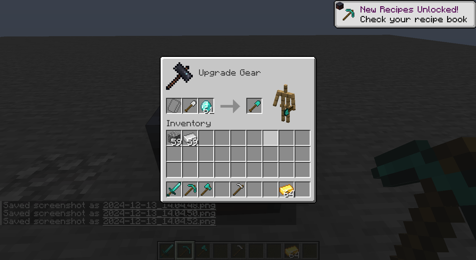 Diamond shovel