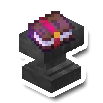 Anvil with an enchantment book on top, the project icon