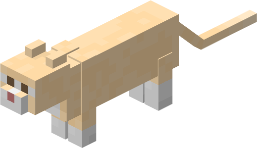 render of the rextured cat, marmalade